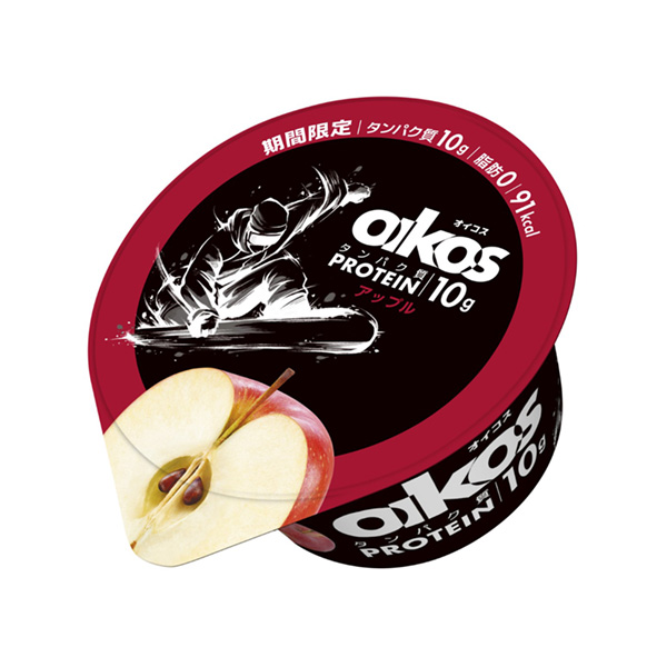 達能酸奶脂肪蘋果達能包裝設(shè)計(圖1)