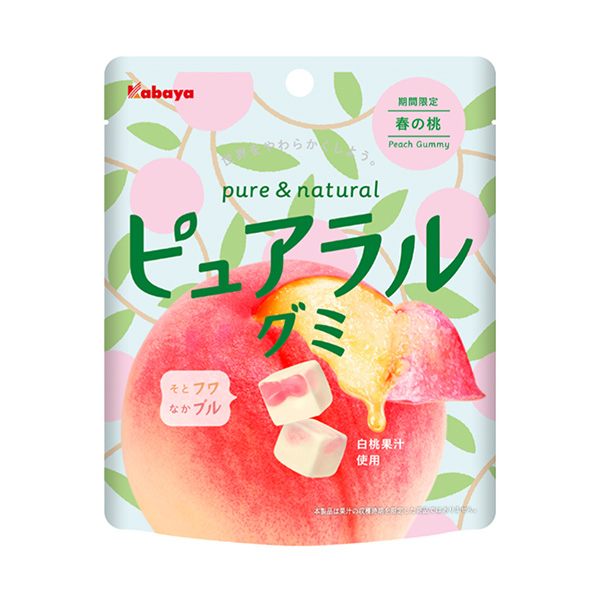 包裝設(shè)計公司推薦純橡皮糖春之桃包裝設(shè)計欣賞(圖1)