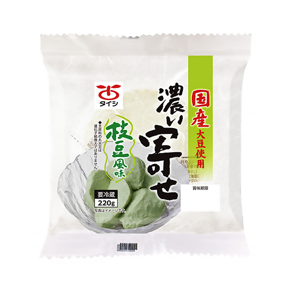 國產(chǎn)濃稠豆腐毛豆風(fēng)味包裝設(shè)計欣賞(圖1)