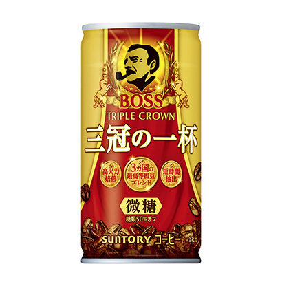 老板三冠一杯三得利食品國(guó)際果實(shí)清涼飲料包裝設(shè)計(jì)(圖1)