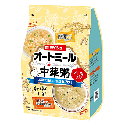 燕麥粥中華粥雞粥海鮮粥戴秀烹飪品包裝設(shè)計(jì)(圖1)