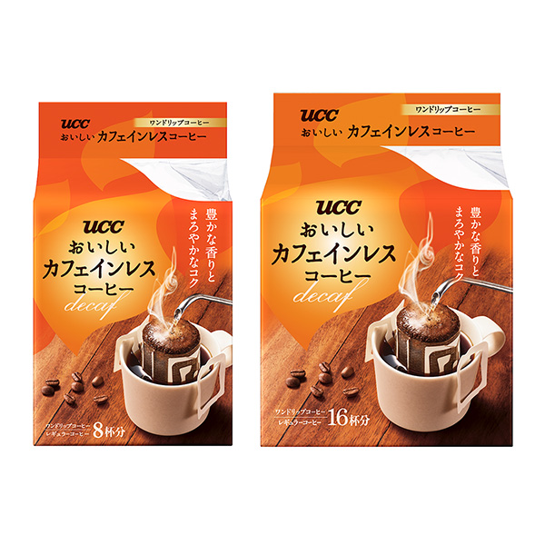 UCC美味的無咖啡因咖啡一滴咖啡包裝設(shè)計(jì)欣賞(圖1) UCC美味的無咖啡因咖啡一滴咖啡包裝設(shè)計(jì)欣賞(圖1)