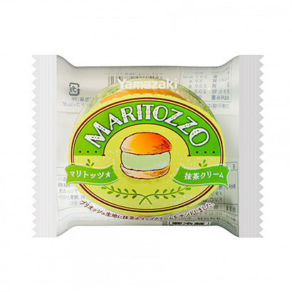 馬里奧抹茶奶油山崎制面包面包麥片類包裝設(shè)計(圖1)