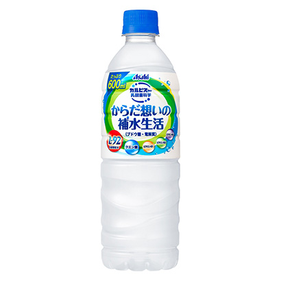 身體思想的補水生活朝日飲料果實清涼飲料包裝設計(圖1)