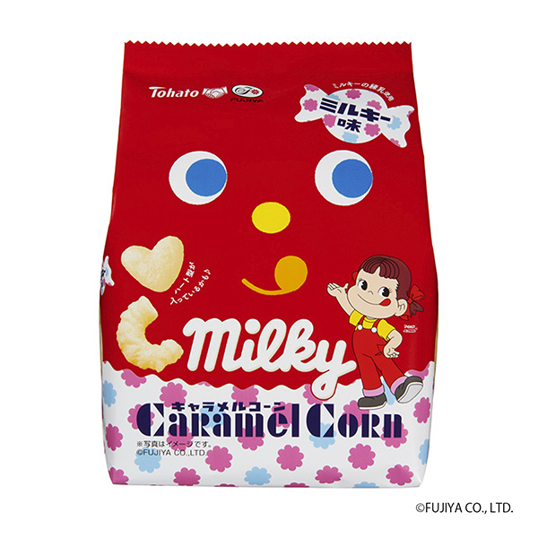 焦糖玉米牛奶味包裝設(shè)計欣賞(圖1)