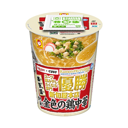 馬爾先生真氣盛香的金色雞中華東洋水產(chǎn)面類包裝設計(圖1)