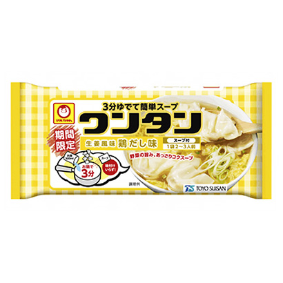 麻辣餛飩生姜風味雞湯汁味東洋水產(chǎn)烹飪品包裝設計(圖1)