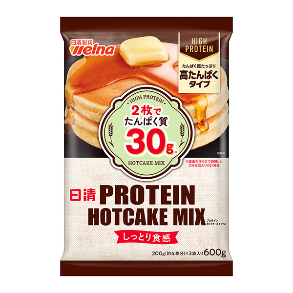 日清PROTEIN HOTCAKE MIX包裝設(shè)計(jì)欣賞(圖1)