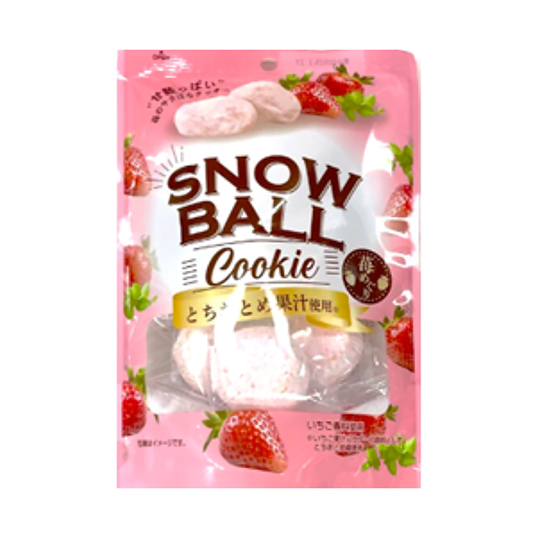 包裝設(shè)計欣賞雪球餅干草莓味(克利特) (圖1)